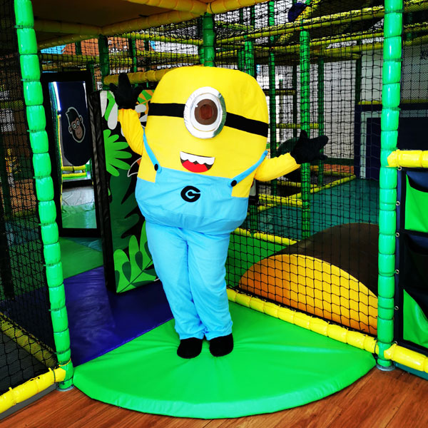 Minion party mascot