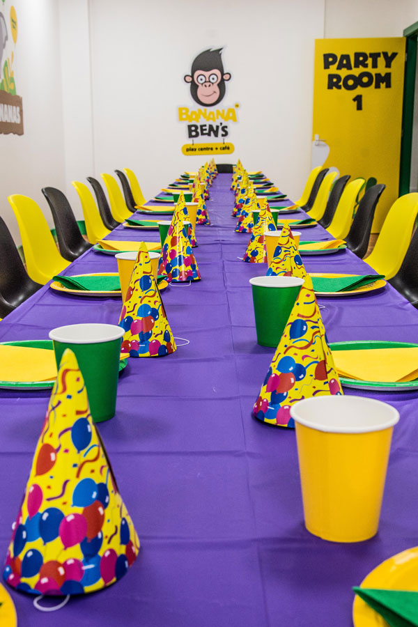 Children’s birthday party room in Wrexham