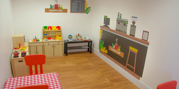 Canopy Café play area in Wrexham