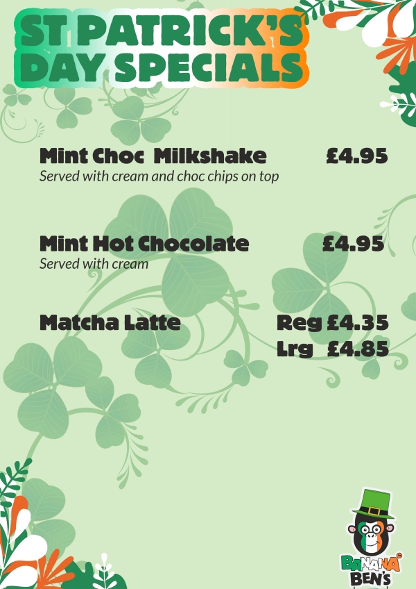 ST PARTICK'S DAY