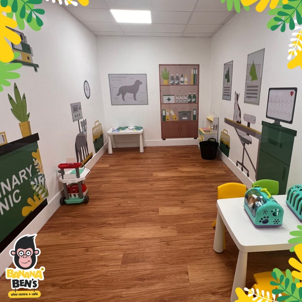 New Vet Role Play Room in Wrexham Softplay Centre!